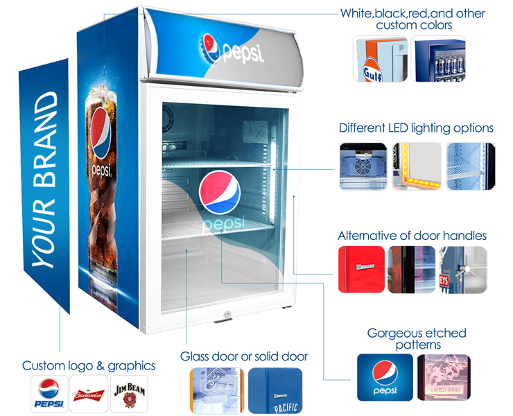 odm and oem service of nenwell commercial refrigerator