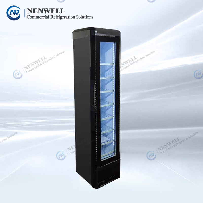  Small Refrigerator with Slimline Design with Glass Door 135L