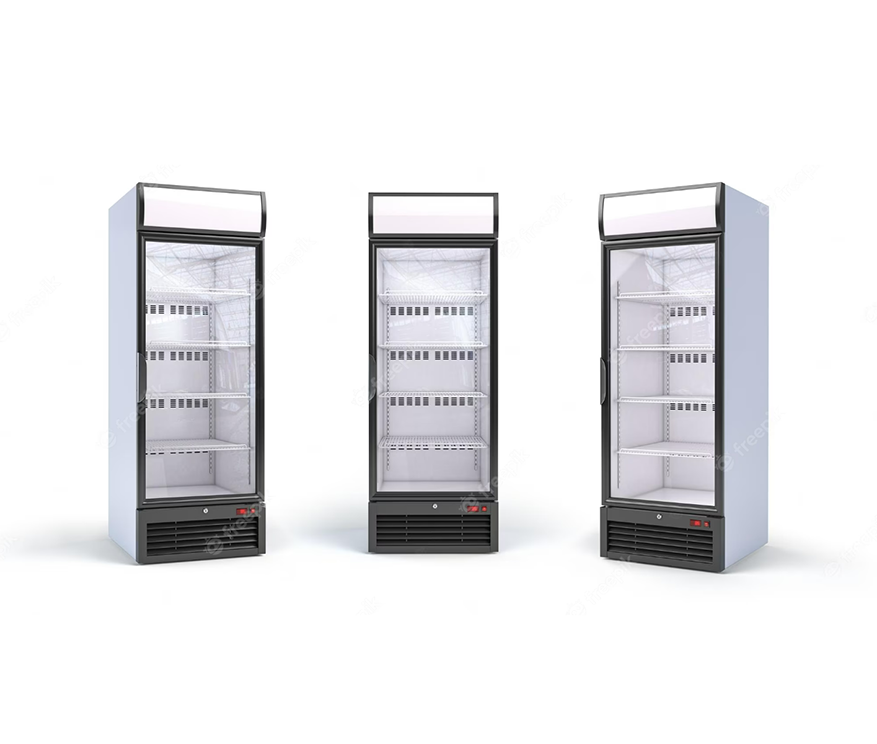  Transparent Door Refrigerator with Heating Glass manufacturer factory China