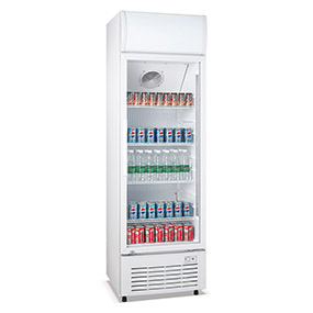 Commercial Merchandiser for Drink Beverage 350 Liters manufacturer factory China