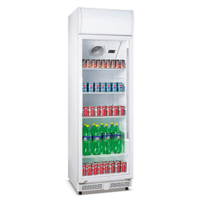 Small Drink Display Cooler Merchandiser Auto Defrost manufacturer factory China