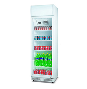 Small Drink Refrigerator for Retailing and Merchandising 310L