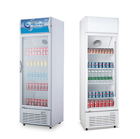 Small Refrigerator Built In with Transparent Glass Door 220L manufacturer factory China