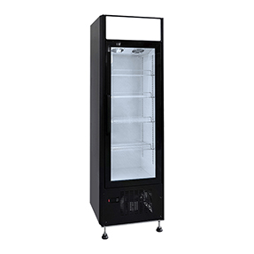 Slim Slimline Freezer Upright Display Refrigerator with Glass Door manufacturer factory China