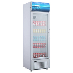 Small Beverage Refrigerator with Self Closing Door Auto Defrost 300L manufacturer factory China