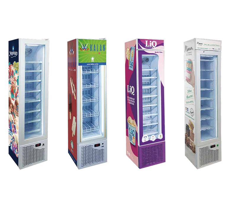 Small Freestanding Built in Freezer Slimline Shaped manufacturer factory China