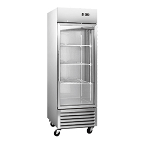 Stainless Steel Upright Freezer Deep Freeze Fridge Auto Defrost manufacturer factory China