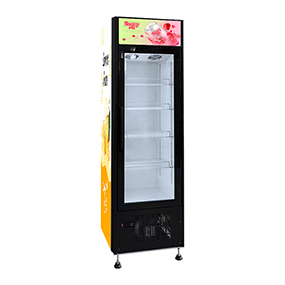 Upright Black Freezer Slim Thin Shaped with Auto Defrost manufacturer factory China
