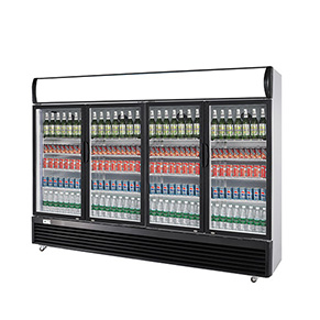 Jumbo Commercial Refrigerator with 4 Hinge Doors manufacturer China factory