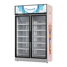 New Design Commercial Visual Merchandiser Displaying Drinks manufacturer China factory