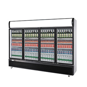 Retailing Cold Drink Refrigerator Food Vending and Displaying manufacturer China factory