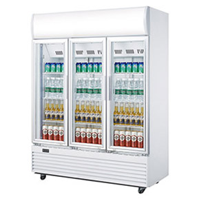 Transparent Door Merchandiser Refrigerator manufacturer China factory