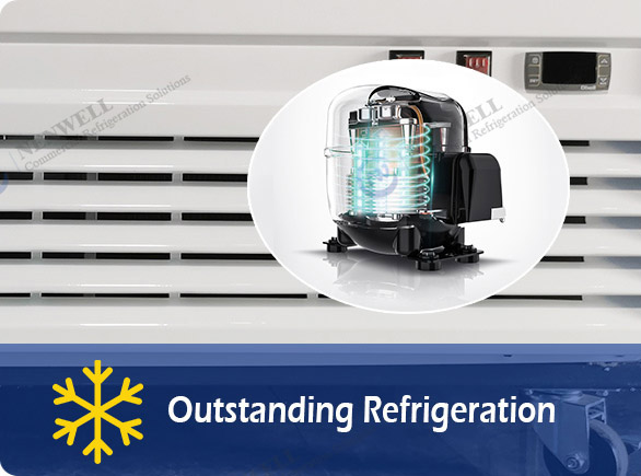 Outstanding Refrigeration | NW-LG220XF-300XF-350XF single door merchandiser refrigerator