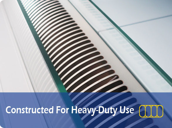 Constructed For Heavy-Duty Use | NW-HG20A open air display cooler
