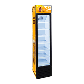 Built in Sim Fridge Glass Front Fridge with Led Light Box Manufacturer China Factory