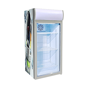 See Through Display Cooler Display Fridge Commercial Use Manufacturer China Factory