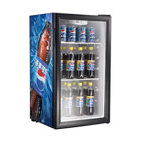 Top Cooler and Counter Height Fridge for Bottles 100L SC98 manufacturer China factory