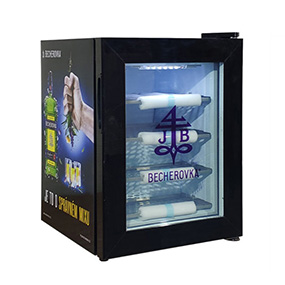 Small Freezer Display Fridge Freezer with Glass Door manufacturer China factory