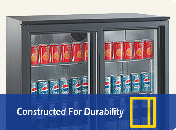Constructed For Durability | NW-LG208S beverage display cooler