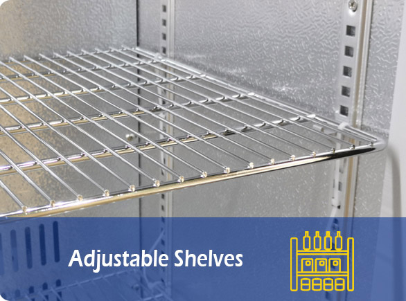 Adjustable Shelves | NW-LG138B single beer fridge