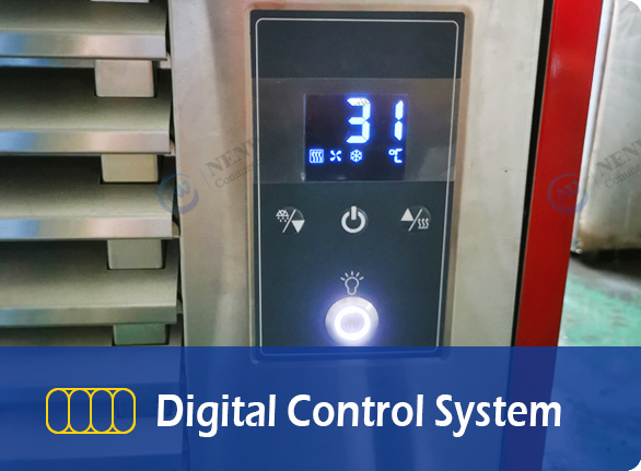Digital Control System | NW-QV660A counter top ice cream freezer